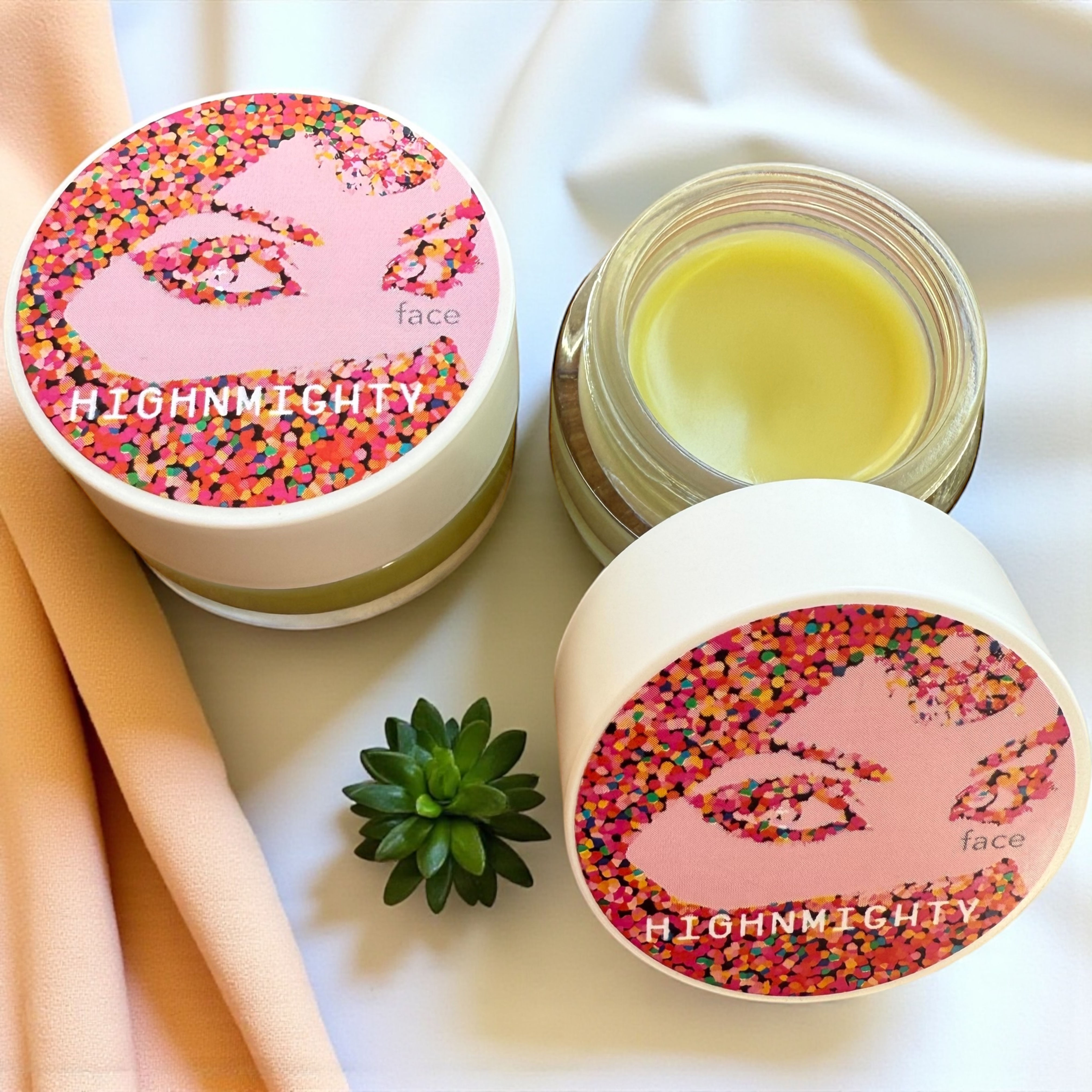 HIGHNMIGHTY — Face + Neck Nourishment Balm  Honeysuckle Tallow Formula 