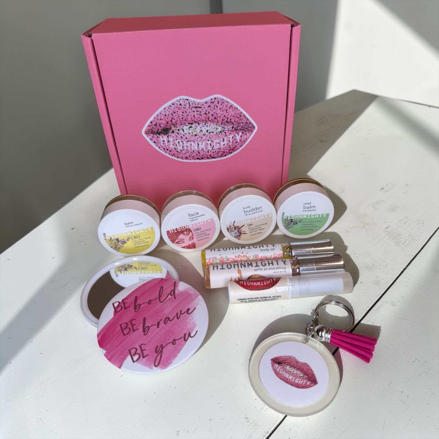 HIGHNMIGHTY — Spring Body Bloom On-The-Go Set