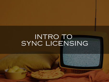 Blog Post Heading on a picture of a television with static.