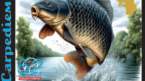 Affiche de l’enduro carpe 52 aux étangs de la Ballastière à Saint-Dizier du 29 au 31 mai 2026