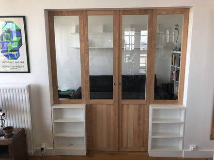 Verrière et rangements