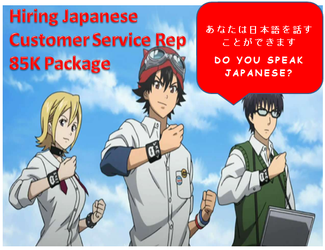 Japanese Speaking Customer Service Agent