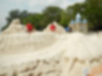 Sandcastle in Castle Beach