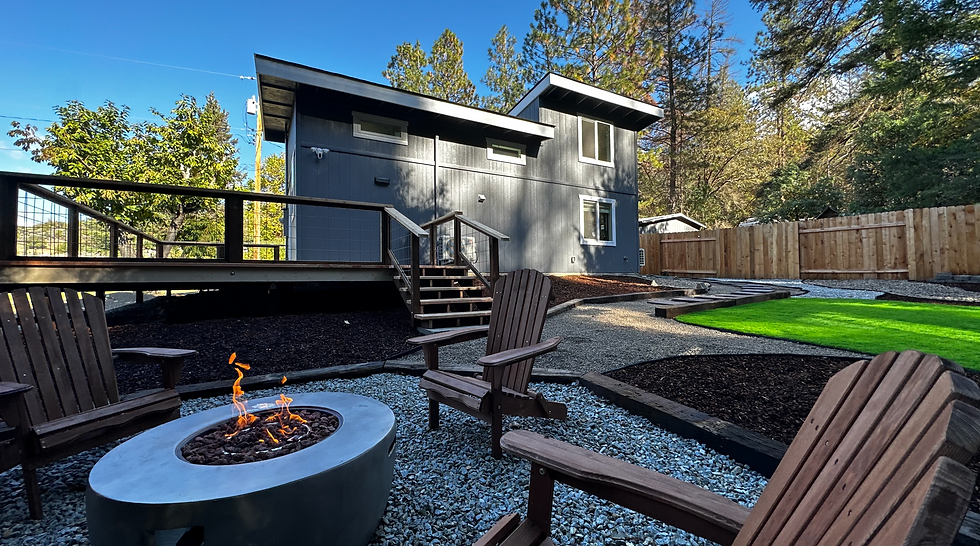 Exterior Backyard Cottage