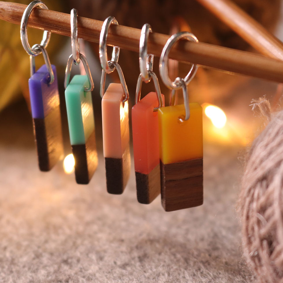 Thumbnail: Stitch Markers - colours