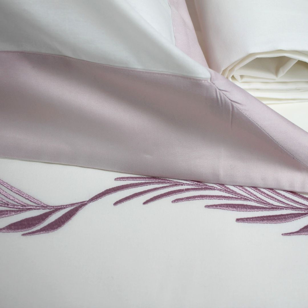 Completo letto ricamato "FELCE"