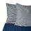 Thumbnail: Duvet cover "Montecarlo" striped pattern  smooth and soft 100% cotton