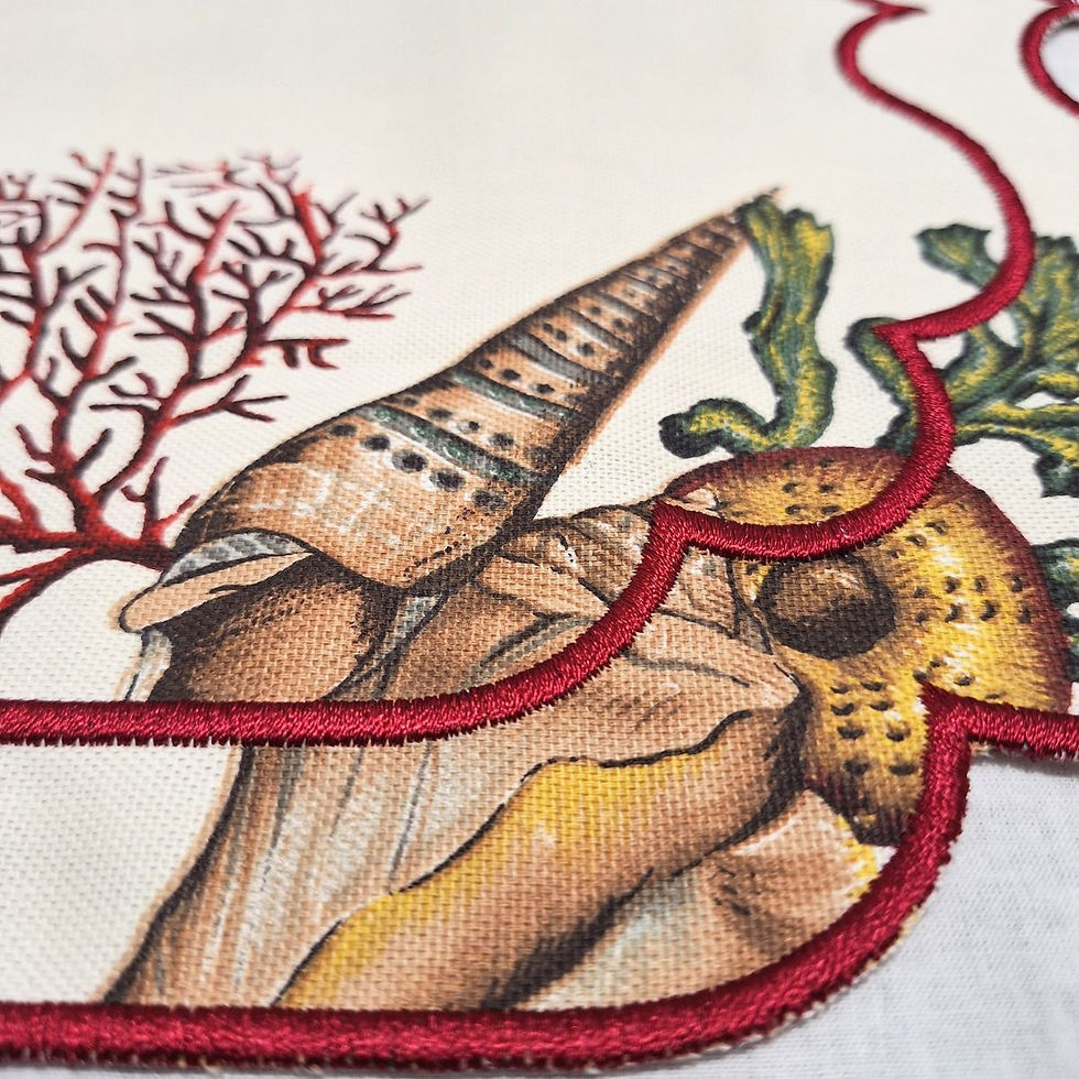 Thumbnail: Tovagliette sottopiatto "BAROCCO" coralli