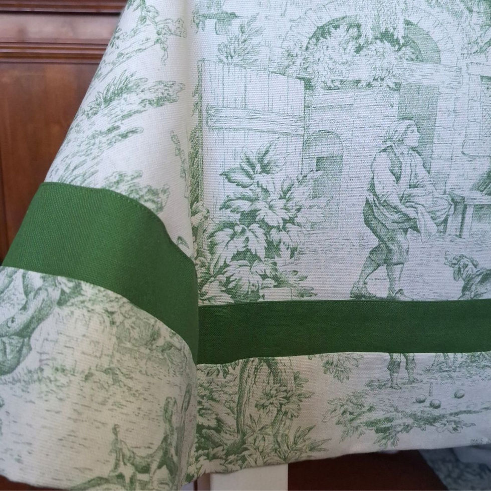 Thumbnail: toile de jouy verde