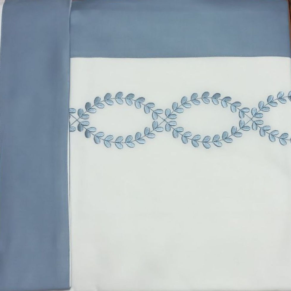 Thumbnail:  "SARA" embroidered bed set