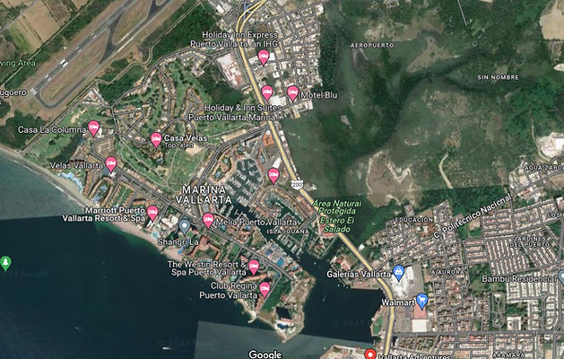 Google Maps Image of Marina Vallarta
