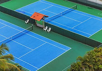 Two Tennis Courts