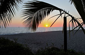 Sunset From Shangri-La Beach