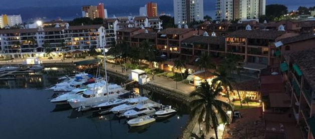 Sunset at Marina Vallarta