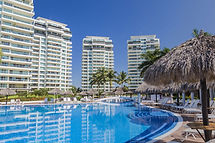 View of Shangri-La Buildings from Swimming Pool