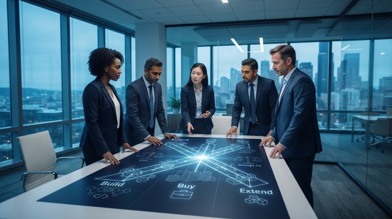 Custom Software Build vs. Buy Analysis: An Executive Decision Framework