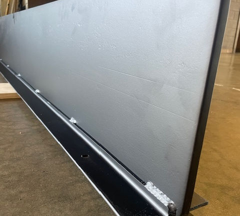 mantel. steel. modern mantel. custom modern mantel