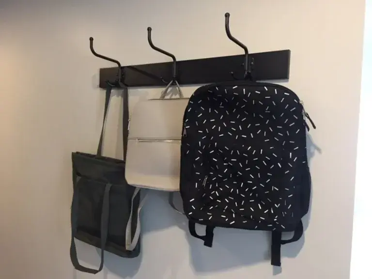 Bag Rack in Laundry
