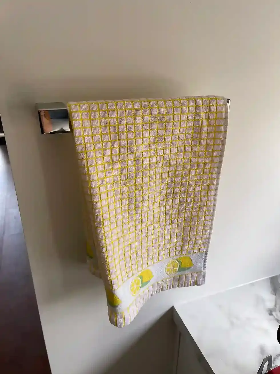 Towel Rail in Bathroom