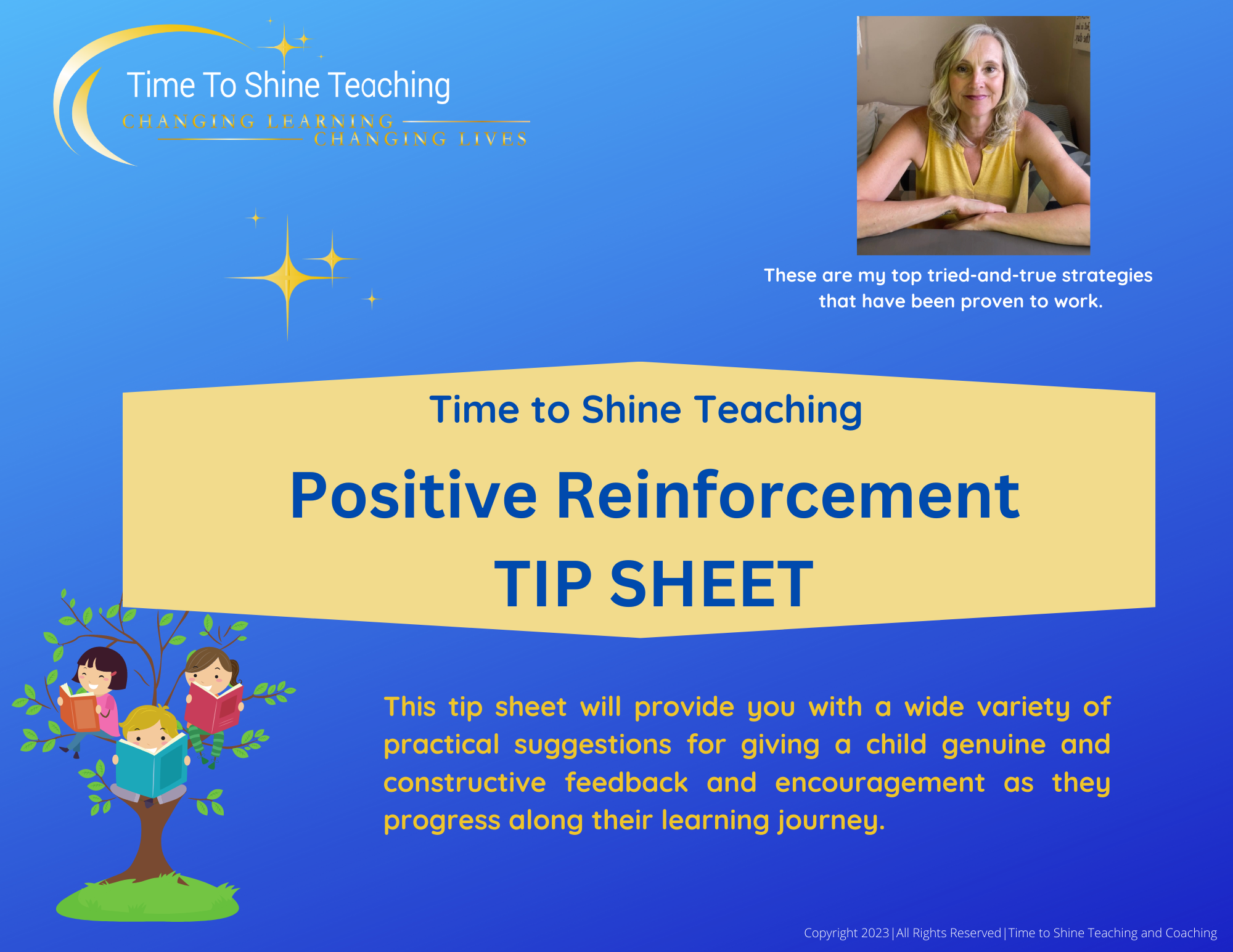 Tip Sheet - Effective Ways to Give Positive Reinforcement