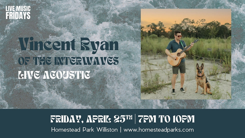 Live Music Fridays with Vincent Ryan