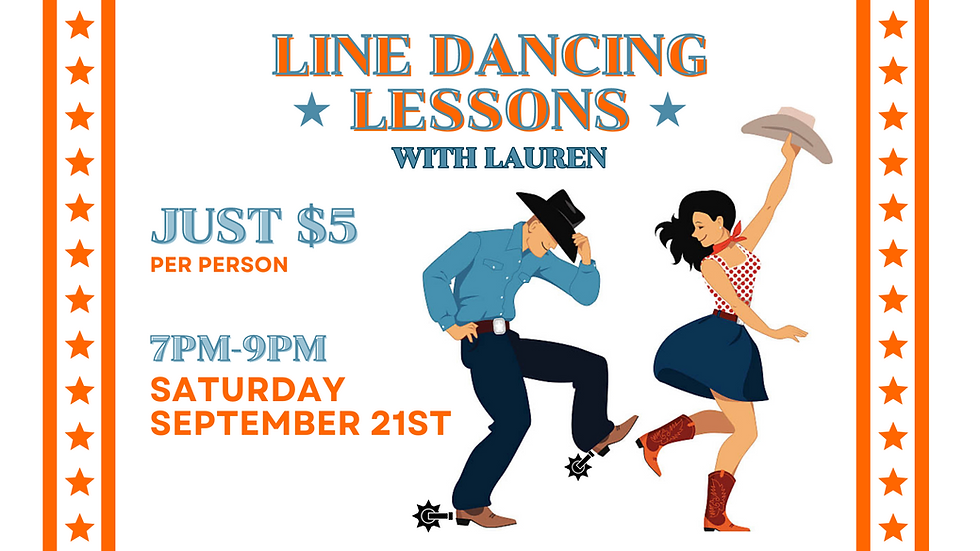 Line Dancing Lessons with Lauren
