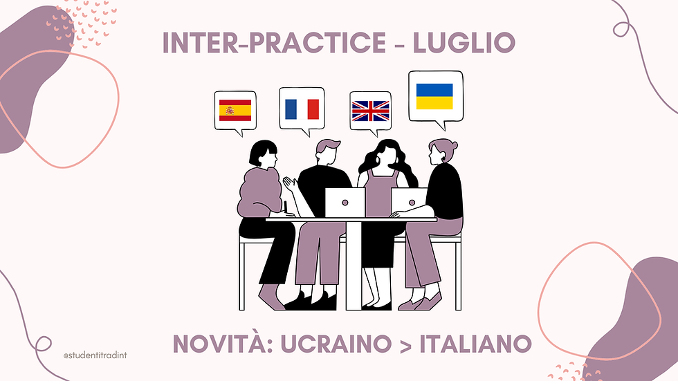 INTER-PRACTICE - 30 luglio CONS UK-IT