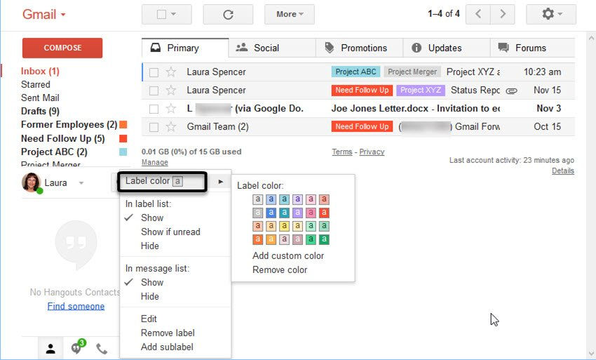 Mẹo hữu ích khi sử dụng Gmail