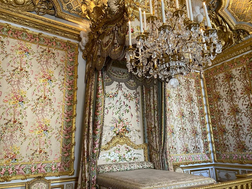 Marie Antoinette's bedroom, Palace Versaille