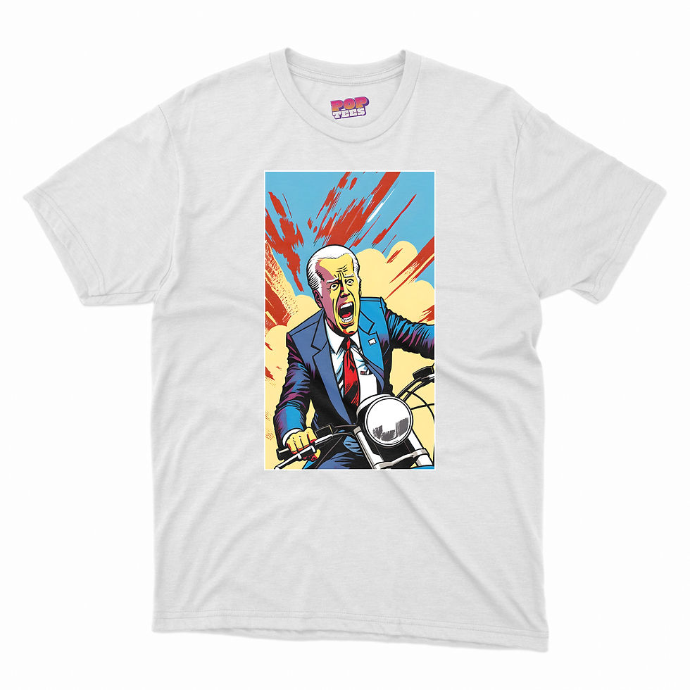 Thumbnail: Stunt Bike Biden - Biden Shirt | funny political shirts