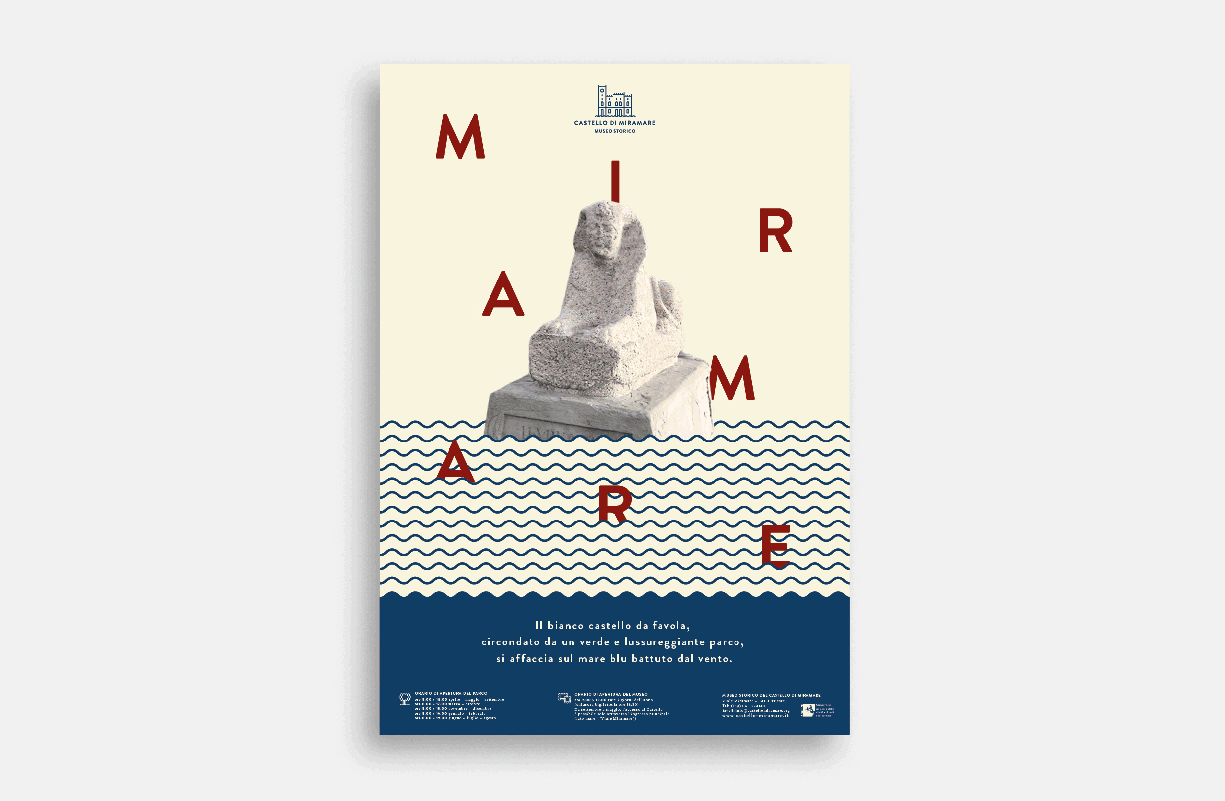 MIRAMARE Castle Trieste branding