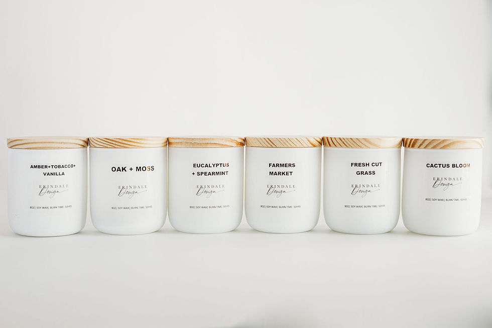 Miniatura: Oak + Moss Soy Candle Options