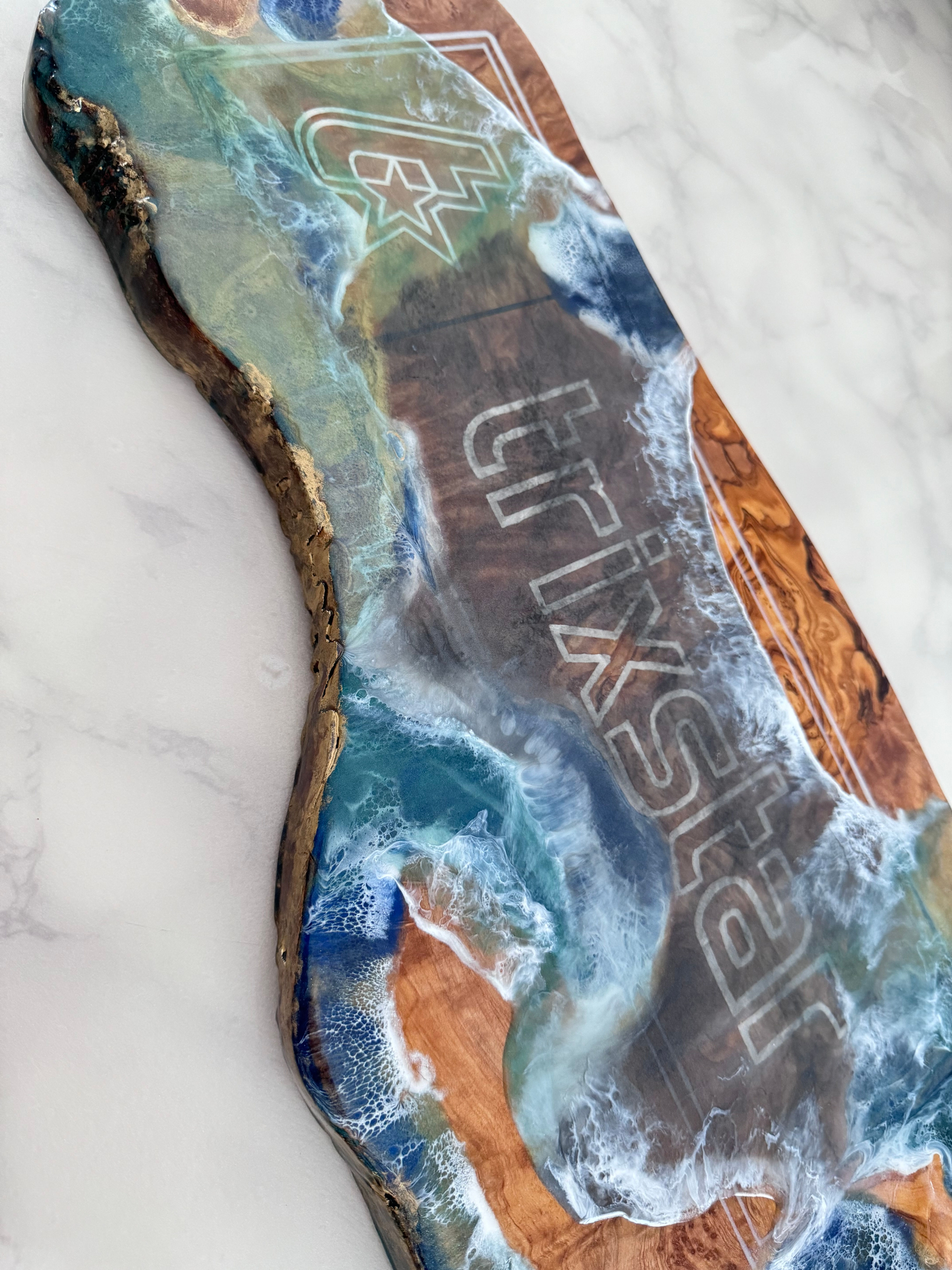 Trixstar Production Custom Olive Wood Board