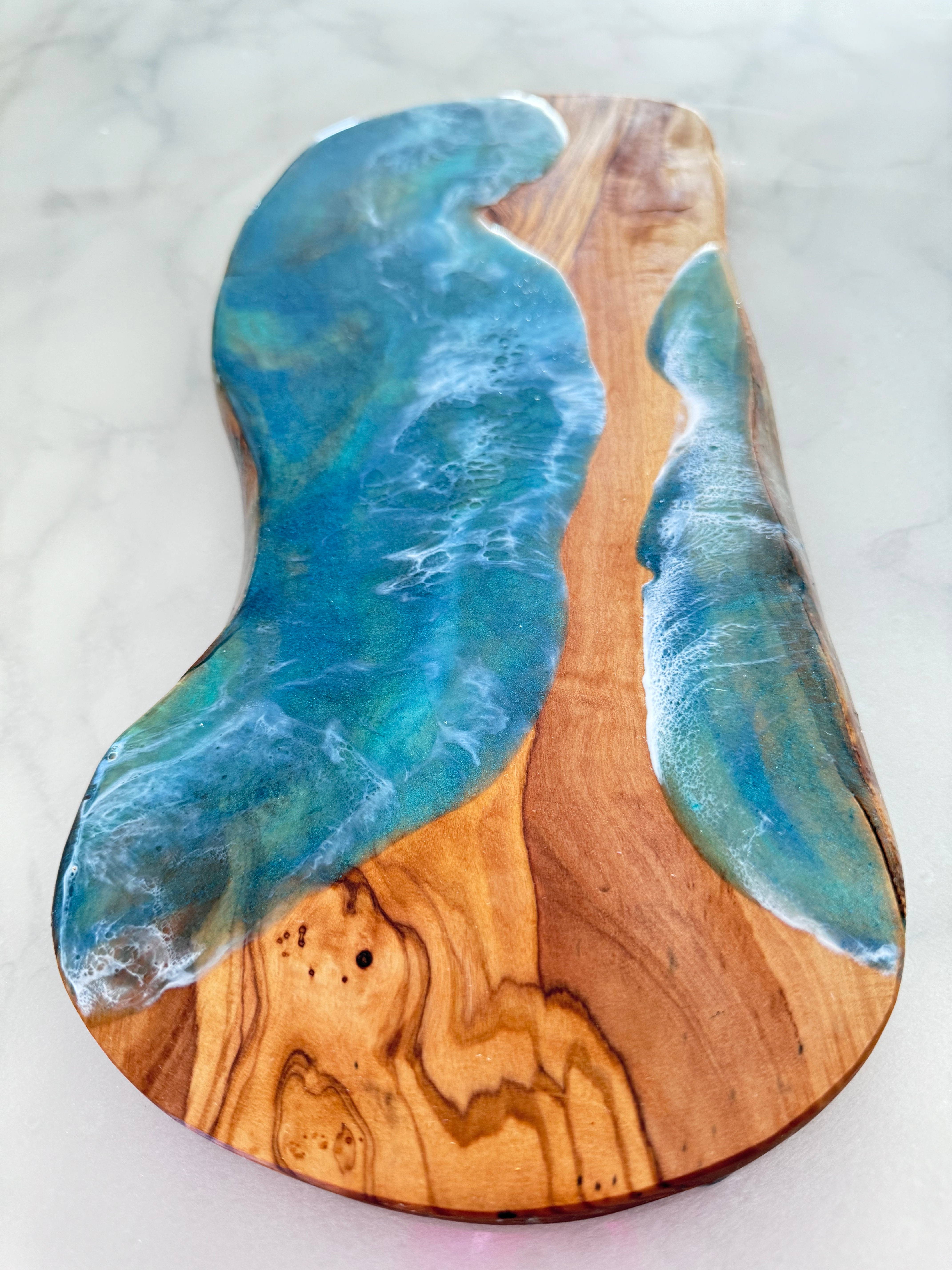 Earth Inspired Olive Wood Server4
