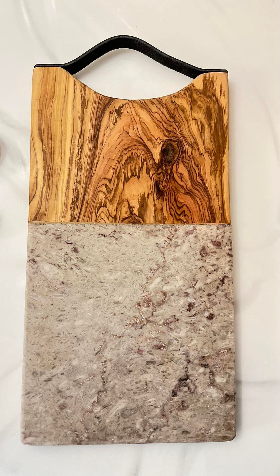 Thumbnail: Marble &  Olive Wood Board