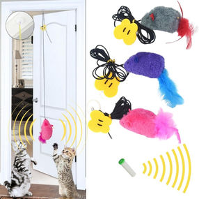Squeaky Hanging Cat Toy