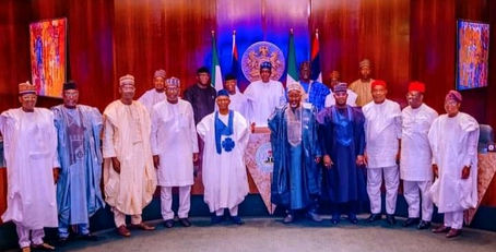 Sort out positions before convention, Buhari tells APC Governors