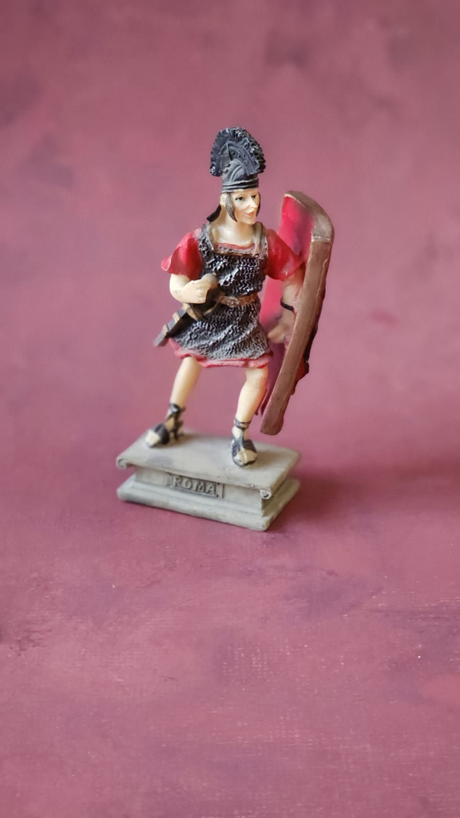 Roman knight figurine