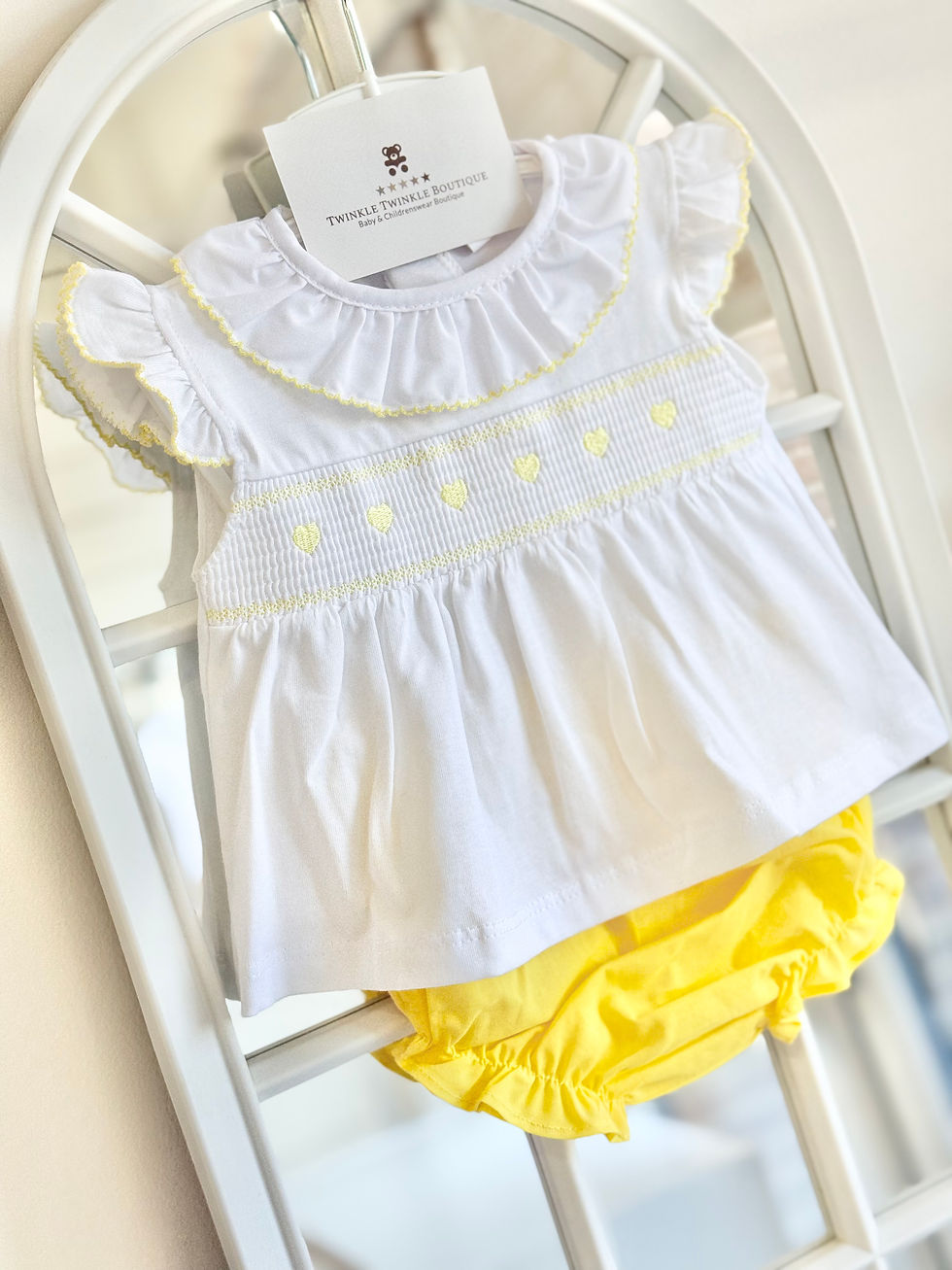Thumbnail: Lemon Heart Smock Jam Pant Set