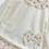 Thumbnail: Floral Bow Cotton Jam Pant Set - Cream