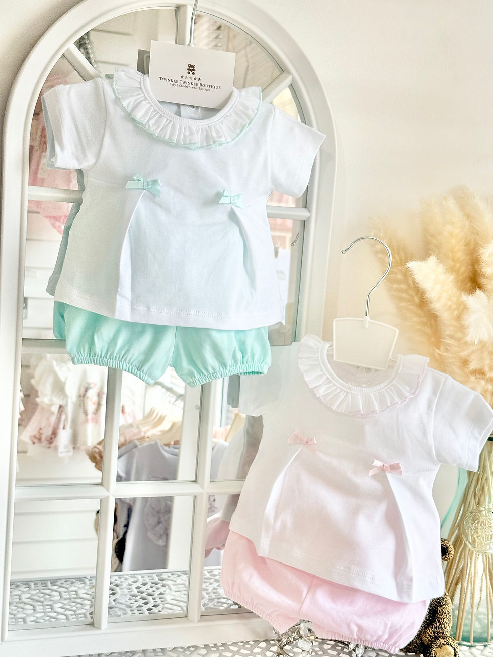 Thumbnail: Mint Bow Jam Pant Set