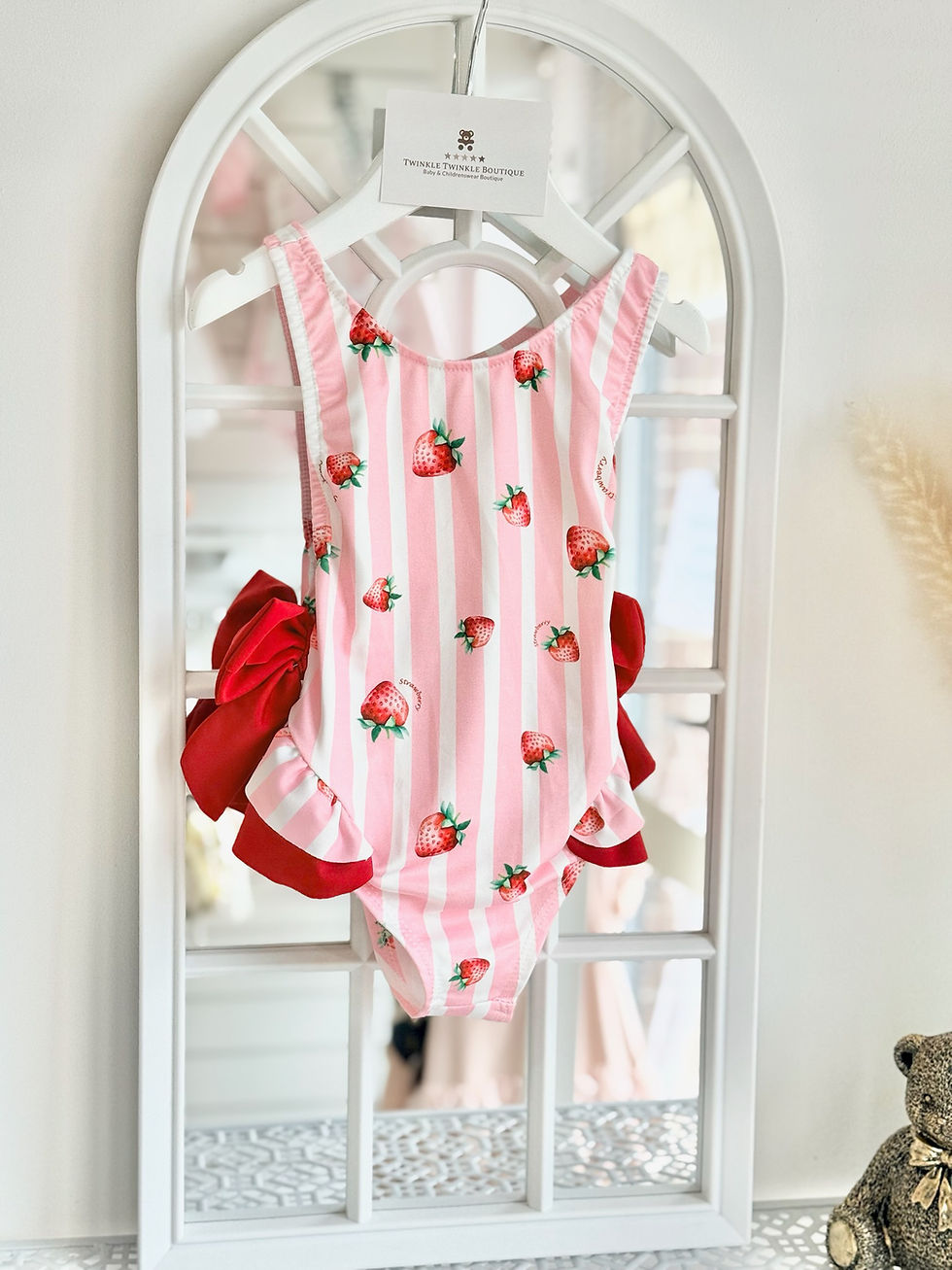 Thumbnail: Girls Strawberry Swimsuit