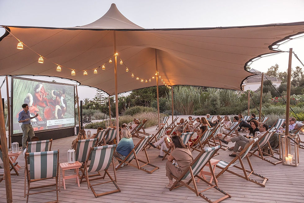 Marbella Club Hotel cinema nights