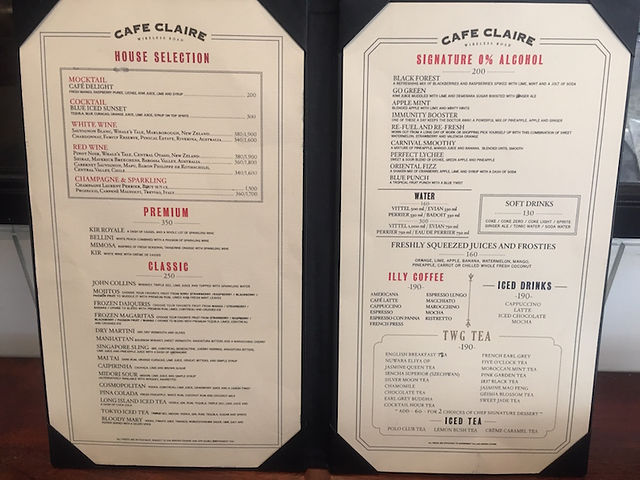 Oriental Residence Cafe Claire9