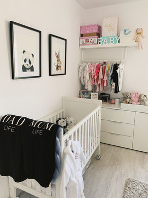 Sneak peak of our Baby Girl's Nursery!
