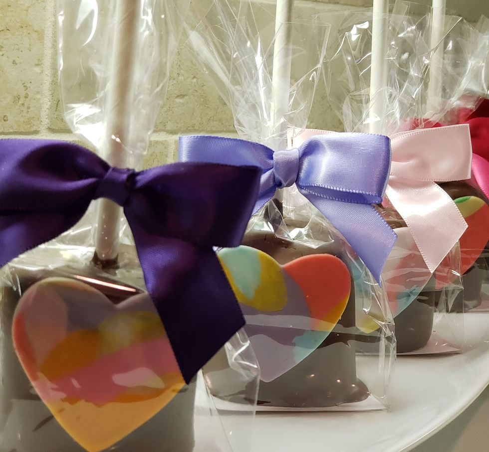 Thumbnail: Jumbo Marshmallow Pop-Big HeArt-PartyPak 18