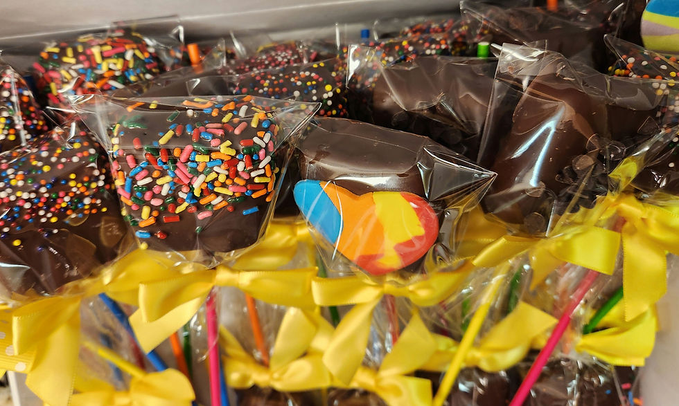 Thumbnail: Marshmallow Mini Pops- Celebration Party Pak -24