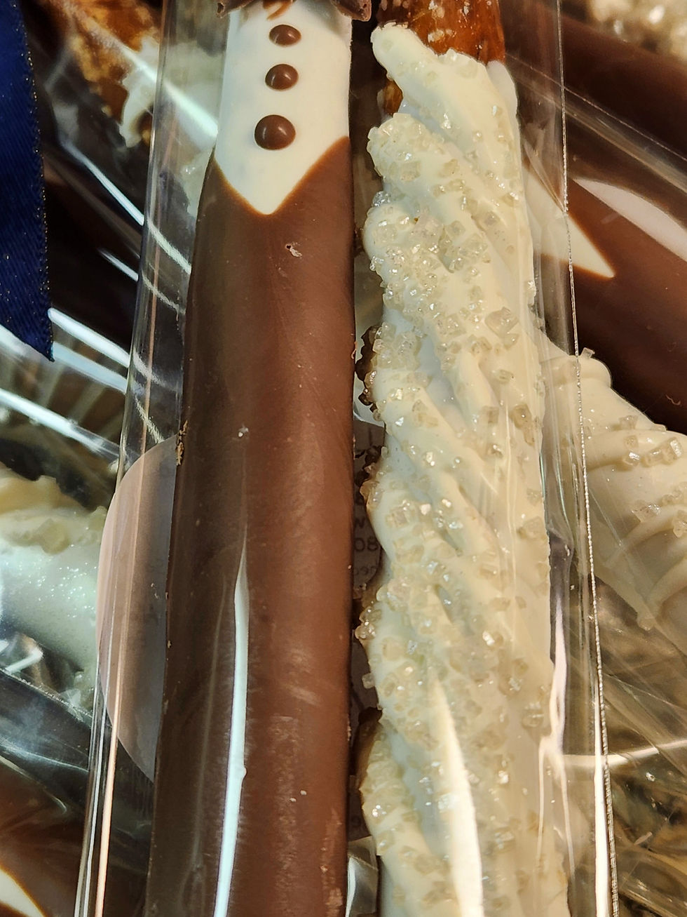 Thumbnail: Gourmet Pretzel Rods - Bride & Groom -12pk