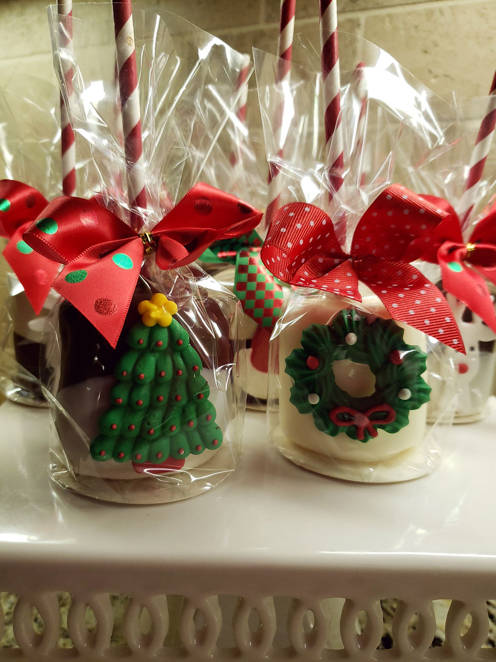 Thumbnail: Jumbo Marshmallow-Christmas pops-Assorted-Party Pak-18