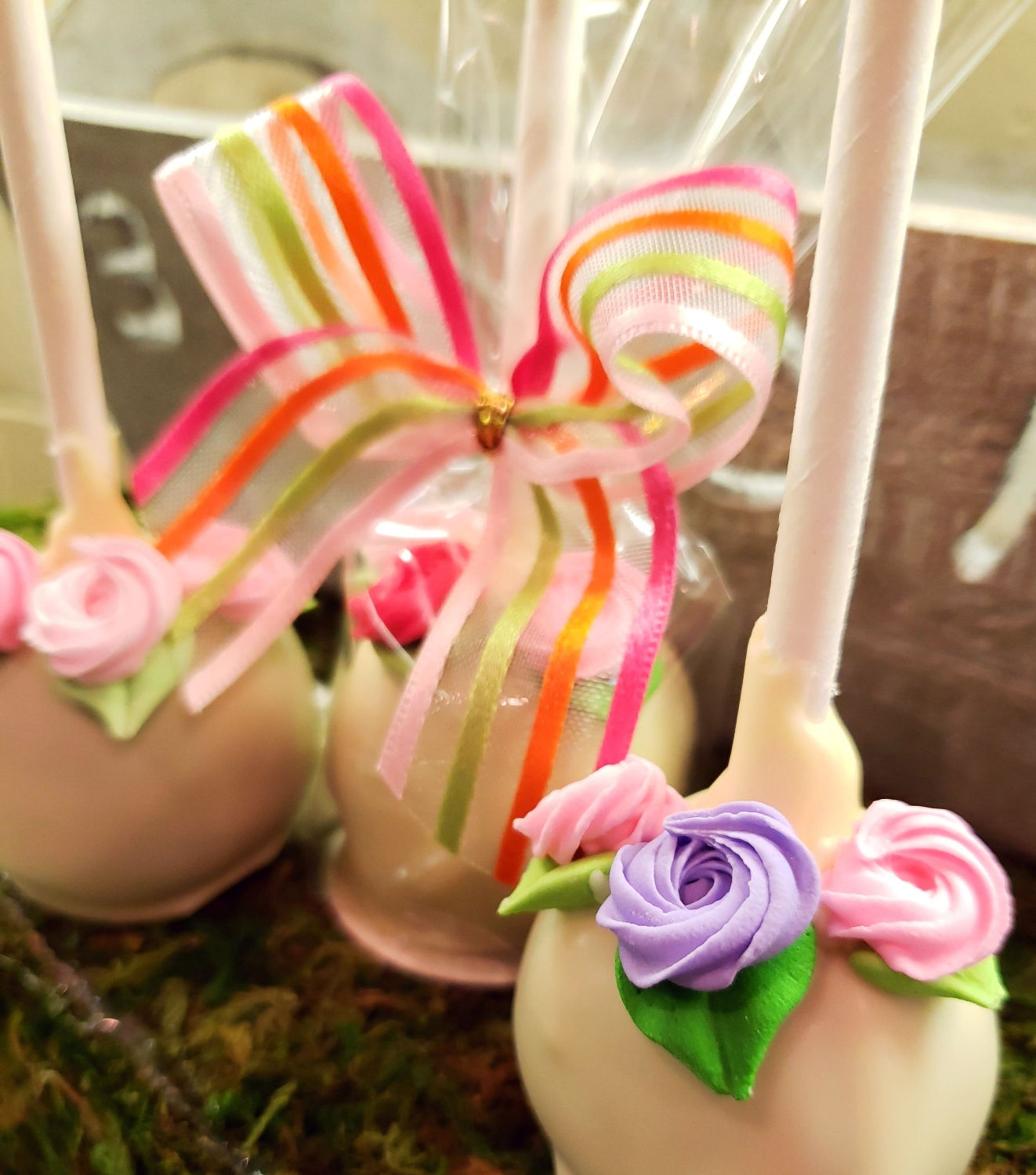 Cake Pop- Spring Blooms-Mother's Day-6pk